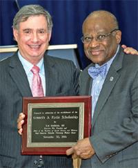 Kenneth A. Forde with Lee Goldman.